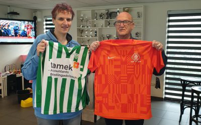 SV Blokzijl ruilt shirtje met de KNVB