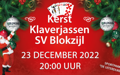 Kerstklaverjassen SV Blokzijl 2022